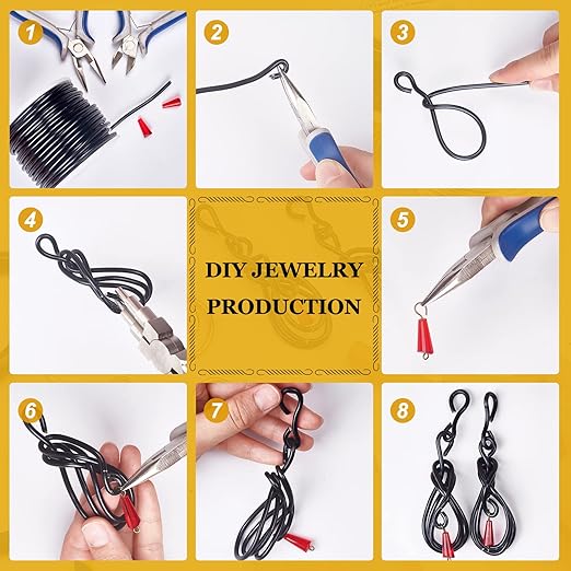 BENECREAT 9 Gauge 55FT Brown Jewelry Craft Wire Tarnish Resistant Bendable Aluminum Sculpting Metal Wire for Jewelry Craft Beading Work, Wreath, Tree Roots Model