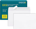 6x9 Booklet Envelopes - 100 Pack - Self Seal White Letter Mailing Envelopes With Peel & Seal Closure - Open-Side, 28 Lb Paper - Plain for Business and Personal Use