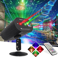 Party Lights,LED Disco Strobe Light,RGB Sound Activated with Remote Control Stage Lights,DJ Light Various Patterns Projector Effect for Bar Club Birthday Parties Christmas Holiday Decorations