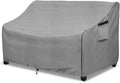 okcool Heavy Duty Patio Sofa Cover, 100% Waterproof 3-Seater Outdoor Sofa Cover Fits up to 79W x 38D x 35H Inches, Lawn Patio Furniture Covers,Grey