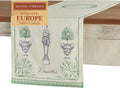 Maison d' Hermine Table Runner 100% Cotton Double Layer Table Runners 108 inches Long Decorative for Home Kitchen Dining Party Wedding Bridal Shower Spring Summer (Jardin Du Roy, 14.50" x 108")