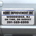 Car Magnet Signs Custom - 24"x12" (Set of 2), 30-mil Thickness with Rounded Corners (Metal)
