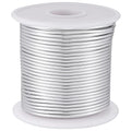 12 Gauge Sliver Aluminum Craft Wire (105FT) - Anodized for Jewelry Making, Beading Floral, Plant Gardening, Sculpting & Modeling Craft Wire (Sliver #1, 2mm)