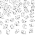 DomeStar Fake Ice, 150PCS Fake Diamonds, Plastic Diamonds Acrylic Rocks Vase Fillers for Centerpieces Wedding Party Table Scatter Food Display