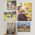 Mixtiles Official - Custom Photo Tiles - Personalized Printed Photos - Magnetic Wall Frames - Adhesive Sticker, No Nails - Various Sizes and Frames - offbeat-set-5-Tile - Canvas Frame