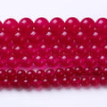 Rose Carnelian Stone Beads for Jewelry Making DIY Bracelet Necklace Jewelry Making 1 Strand 15.5inch 45PCS 8MM