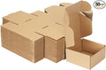 MEBRUDY 4x4x2 Inches Shipping Boxes Pack of 50, Small Corrugated Cardboard Box for Mailing Packing Literature Mailer