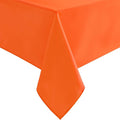 Hiasan Pumpkin Orange Tablecloth for Rectangle Tables - Waterproof and Spillproof Washable Fabric Table Cloth for Dining Room Kitchen Party, 60 x 102 Inch