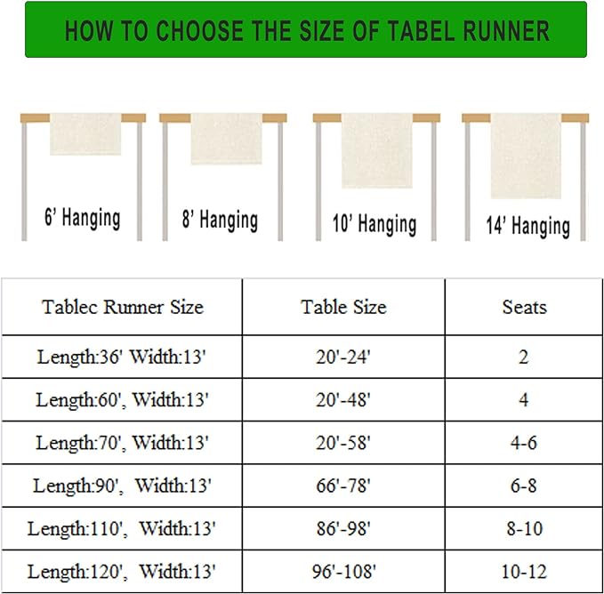 Monochrome Sketch Flowers Bird Table Runner, Seasonal Spring Fall Plants Blue Florals Dinner Runner for Home Kitchen Dining Table Party Holiday Decoration 13"x90"
