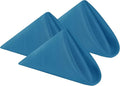 Cloth Napkins 17x17 inch Washable Polyester Dinner Napkins Soft Table Napkins for Wedding Party Dining Banquet(Mediterranean Blue,50PCS)