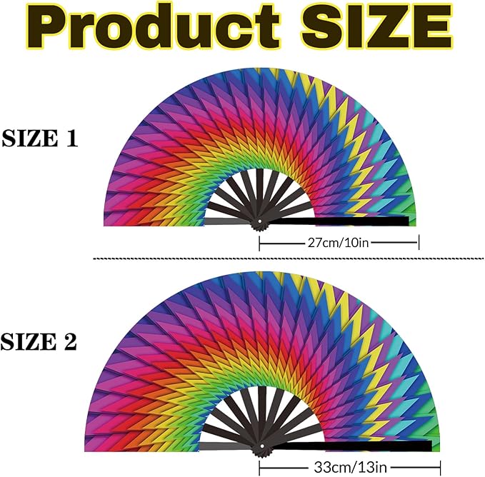 Custom Fans with Your Photo/Text - 13 Inch Personalized Folding Hand Fan for Line Dancing, Weddings, Parties | Decorative Gift for Women, Church Events & Dance Performances (120, 13 Inch)