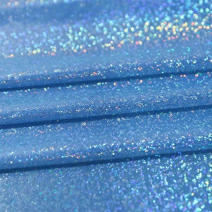 Fitable Sequin Tablecloth for Parties 60x60 Inch - Sparkle Glitter Table Cloth Laser Square Overlay for Wedding Baby Shower Ceremony Birthday Holiday Banquet Decor, Blue