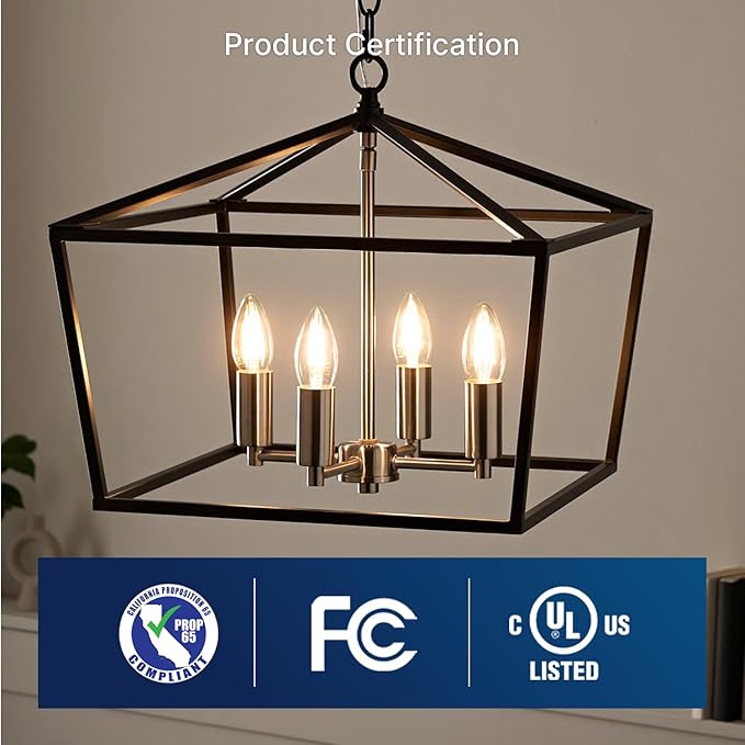 FLSNT 48 Pack LED Candelabra Bulbs 60W Equivalent, B11 Dimmable LED Chandelier Light Bulbs, E12 Base, 2700K Soft White UL,CA65 Listed.