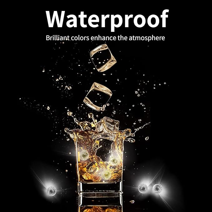 Aogist 100pcs Blue Mini Lights with Hook,Long Standby Time Waterproof LED Balloon Light,Battery Powered,Ball Lamp for Balloon Paper Lantern Birthday Party Christmas Halloween (Matching Tag Rope)