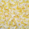 CODE FLORIST 2200 PCS Silk Flower Rose Petals for Wedding Decorations (Orange&White)