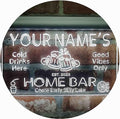 ADVPRO Personalized Your Name Custom Home Bar Beer Established Year Single Color LED Neon Sign 12 x 8.5 Inches st4s32-p11-tm-w