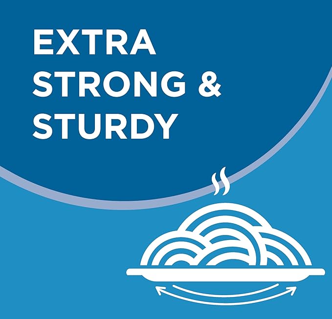 Amazon Basics Ultra Paper Plates, 10 Inch, Disposable, 100 Count
