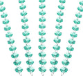 PATIKIL 14 mm Crystal Garland Strands, 98.4 Ft Acrylic Octagon Chandelier Bead Chains String for DIY Craft Wedding Party Home Decorative Jewelry Making, Blue
