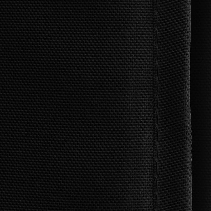 Lann's Linens - 10 Premium 60" x 126" Tablecloths for Wedding/Banquet/Restaurant - Rectangular Polyester Fabric Table Cloths - Black