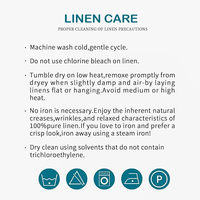 Talasily Linen Tablecloth 100% Pure Linen Table Cloth 60x108 Inches Rectangle Tablecloths Washable Cloths for Kitchen, Dining, Buffet Parties, Holidays, Picnic,Weddings and Restaurants-Forest Green