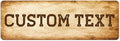 Custom Sign, Custom Street Sign, 11 Font Colors, 13 Font Styles, 4 Hole Options, 22 Sizes, 6x18 Inches, Rust Free DiBound, Fade Resistant, Made in USA by My Sign Center (Vintage)