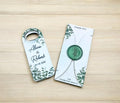 Wedding Bottle Opener Favors for Guests in Bulk, Hearts Shape Bottle Opener, Personalized Party Favors in Bulk, Wedding Favor Guests. 20 to 300 pcs. Custom Fridge Bottle Opener (Rectangular)