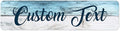 Custom Sign, Custom Street Sign, 11 Font Colors, 13 Font Styles, 4 Hole Options, 22 Sizes, 12x48 Inches, Rust Free DiBound, Fade Resistant, Made in USA by My Sign Center (Coastal)