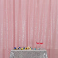 Poise3EHome 6FT x 8FT Pink Sequin Backdrop Photography Backdrop Curtain for Party Decoration, Pink