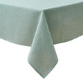 NLMUVW Sage Green Linen Tablecloth Rectangle 8ft, Rustic Textured Table Cloth Water Resistant Farmhouse Table Cover for Kitchen Dining Party Coffee, 54x120 Inch
