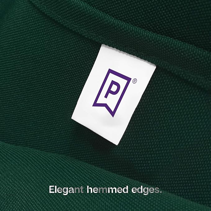 Gee Di Moda Rectangle Tablecloth - 60 x 102 Inch Hunter Green Table Cloth for 6 Foot Rectangle Table - Heavy Duty Washable Fabric - for 6 Ft Buffet Table, Holiday Party, Dinner, Wedding & Baby Shower