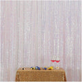 Poise3EHome 5FT x 7FT Iridescent Sequin Photography Backdrop Curtain for Party Decoration