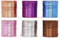 Mandala Crafts 20 Gauge Anodized Aluminum Craft Wire for Jewelry Making - 450 FT Colored Flexible Silver Copper Purple Pink Brown Ice Blue Wire - Bendable for Bonsai Armature Crafting Sculpting