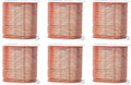 Mandala Crafts 18 Gauge Anodized Aluminum Craft Wire for Jewelry Making - 450 FT Colored Flexible Rose Gold Combo Wire - Bendable for Bonsai Armature Crafting Sculpting
