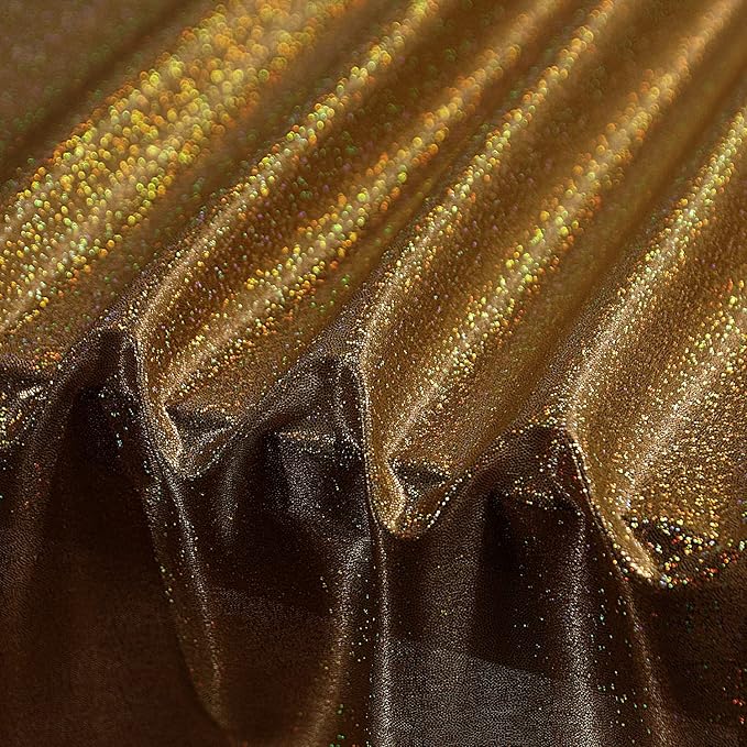 Fitable Black&Gold Sequin Tablecloth for Parties 60x102 Inch - Sparkle Glitter Table Cloth Laser Round Overlay for Wedding Baby Shower Ceremony Birthday Holiday Banquet