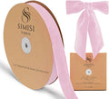 Pink Velvet Ribbon 1'' 25 Yards for Christmas Tree, Gift Wrapping, Flower Bouquet, Wreath Decorations, Bow Making
