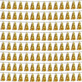8P Gold Foil Fringe Metallic Tassel Streamers Banner Tassel Garland for Parade Floats, Bachelorette, Wedding, Birthday, Halloween, Christmas, Bridal/Baby Shower Party Decorations