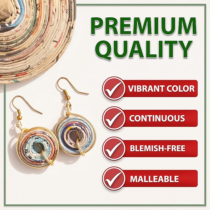 Mandala Crafts 8 Gauge Anodized Aluminum Craft Wire for Jewelry Making - 32 FT Colored Flexible Brown Wire - Bendable for Bonsai Armature Crafting Sculpting