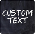 Custom Sign, Custom Street Sign, 11 Font Colors, 13 Font Styles, 4 Hole Options, 22 Sizes, 24x24 Inches, Rust Free DiBound, Fade Resistant, Made in USA by My Sign Center (Chalkboard Black)
