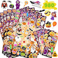 Halloween Stickers 980Pcs Assorted Halloween Stickers for Kids Halloween Party Favors, Classroom Crafts, Goodie Bags, Decorations, Trick or Treat Halloween Party Supplies