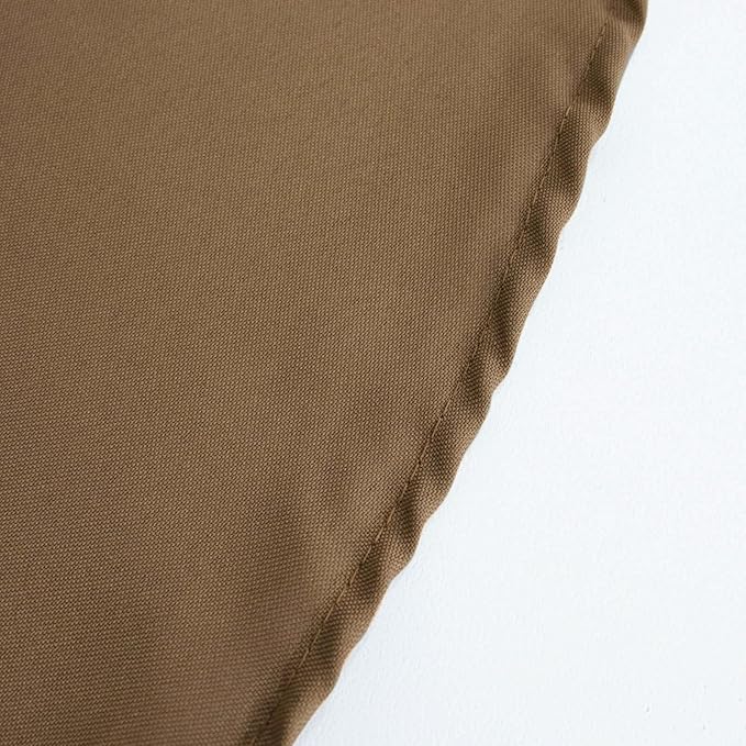 Efavormart 70" Square Linens Taupe Wholesale Linens Polyester Square Linen Tablecloth for Wedding Banquet Party Restaurant