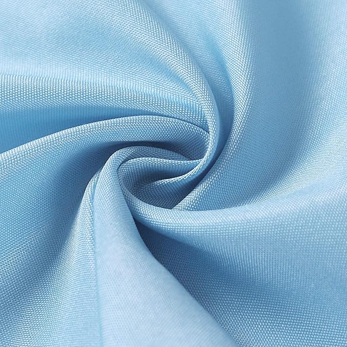 Rectangle Tablecloth 60x102 inch Washable Polyester Fabric Table Cloth for Wedding Party Dining Banquet Decoration（60x102, Blue Mist）