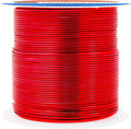 Mandala Crafts 20 Gauge Anodized Aluminum Craft Wire for Jewelry Making - 100 FT Colored Flexible Red Wire - Bendable for Bonsai Armature Crafting Sculpting