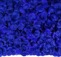 Ouddy Decor 3000 Pcs Rose Petals Artificial Flowers for Valentine's Wedding Decor Romantic Night Bridal Party Home Decorations, Blue