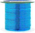 Mandala Crafts 16 Gauge Anodized Aluminum Craft Wire for Jewelry Making - 100 FT Colored Flexible Bondi Blue Wire - Bendable for Bonsai Armature Crafting Sculpting