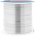 Mandala Crafts 20 Gauge Anodized Aluminum Craft Wire for Jewelry Making - 100 FT Colored Flexible Silver Tone Wire - Bendable for Bonsai Armature Crafting Sculpting