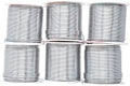 Mandala Crafts 18 Gauge Anodized Aluminum Craft Wire for Jewelry Making - 450 FT Colored Flexible Silver Combo Wire - Bendable for Bonsai Armature Crafting Sculpting