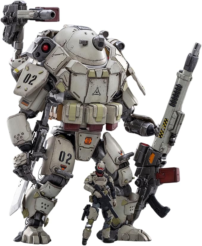 JOYTOY 1/25 Action Figures Iron Wrecker 02 Tactical Mecha Anime Figure Collection Modern Military Model Dark Source
