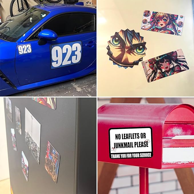 KETABAO – 7" Customized Triangle Magnetic Pictures Magnet for Refrigerators, Storage Cabinets and Cars – Personalized Gift Ideas