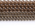 Tawny Glass Stone Beads Gemstone Round Crystal Energy Jade Beads Stone Beads for Jewelry Making DIY Bracelet Necklace Jewelry Making 1 Strand 15.5inch 38PCS 10MM