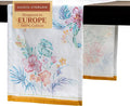 Maison d' Hermine Table Runner 100% Cotton Single Layer Table Runners 108 inches Long Decorative for Home Kitchen Dining Party Wedding Bridal Shower Spring Summer (Paradise Island, 14.50" x 108")